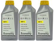 Kit 3 Fluidos De Freio Jetta Golf Amarok Fox Gol Saveiro UP Bora Tiguan Polo Original VW DOT4 500 ml Kit 3 Fluidos De Freio Jetta Golf Amarok Fox Gol Saveiro UP Bora Tiguan Polo Original VW DOT4 500 ml