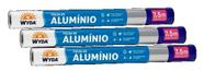 kit 3 Folha de Alumínio em Rolo Wyda 45cm x 7,5m kit 3 Folha de Alumínio em Rolo Wyda 45cm x 7,5m
