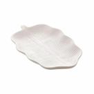 kit 3 Folhas Decorativas em Cerâmica Banana Leaf Branca Lyor - 25,5cm kit 3 Folhas Decorativas em Cerâmica Banana Leaf Branca Lyor - 25,5cm