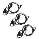 Kit 3 Fones Concha Para Rádio Motorola P1 WalkTalk T210BR T470BR T38BR Kit 3 Fones Concha Para Rádio Motorola P1 WalkTalk T210BR T470BR T38BR