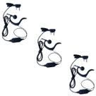 Kit 3 Fones UV-82 Baofeng Para Radio Comunicador