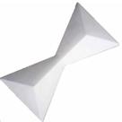 Kit 3 Formas 3d Abs Gesso E Cimento (gravata 28x16cm)