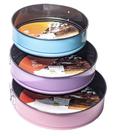 Kit 3 Formas Coloridas Assadeiras Fundo Removível Bolo Torta Redonda Alta Pão Caseiro - Purus
