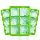 Kit 3 Formas De Gelo Silicone Yab Verde Cubo Grande Para Whisky Drinks Bar Cozinha