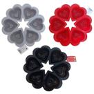 Kit 3 Formas De Silicone Coração P/ Bolo Bolinho Cupcake
