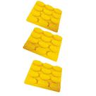 Kit 3 Formas para Chocolate e Gelo em Silicone Super Herói