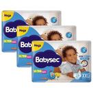 Kit 3 fralda babysec galinha pintadinha mega xxg / 28