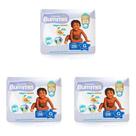 KIT 3 FRALDA CAPRICHO BUMMIS MEGA G/42 = 126 un