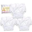 Kit 3 Fralda Plástica Impermeável Reutilizável Confortável