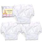 Kit 3 Fralda Plástica Impermeável Reutilizável Confortável