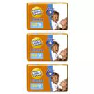 KIT 3 FRALDA POMPOM CLASSICA JUMBO XXG 16 = 48 un