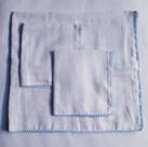 Kit 3 Fraldas Bebê 1 Ombro 2 Boca 100% Algodão com Bico de Picueta