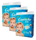 Kit 3 fraldas capricho baby xxg / 56 168 Kit 3 fraldas capricho baby xxg / 56 168