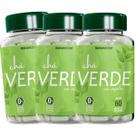 Kit 3 Frascos Chá Verde Extrato Natural Green Suplemento Puro Natural 180 Capsulas multivitamínico