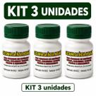 Kit 3 Frascos de Castanha da Índia Indiana Suplemento Alimentar Natural