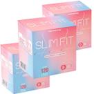Kit 3 Frascos Slim Fit Suplemento Alimentar Natural Original Café Verde Psyllium Laranja Moro Fibras 360 Cápsulas Natunéctar
