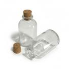 Kit 3 Frascos Vidrinhos Penicilina 20ml com Tampa Rolha