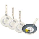 Kit 3 Frigideira De Ovo Hambúrguer Cerâmica Antiaderente 14cm Kit 3 Frigideira De Ovo Hambúrguer Cerâmica Antiaderente 14cm