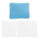 Kit 3 Fronha Para Bebê Lisa 30x40cm 100% Algodão