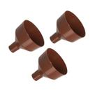 Kit 3 Funil Adaptador Para Garrafa Térmica De Café Pequeno