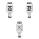 Kit 3 Fusíveis Diazed Retardado RO21 16A 500V 50kA Sibratec
