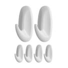 Kit 3 Gancho Adesivo Onix G 1,5kg Branco C 2 Pçs Tekbond