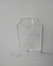 Kit 3 Ganchos Para Uso Em Geral 11x5cm Acrílico Transparente Kit 3 Ganchos Para Uso Em Geral 11x5cm Acrílico Transparente
