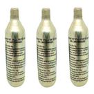Kit 3 garrafas Co2 16g Refil Remendo Pneu E Jaqueta Air Bag One