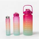 Kit 3 Garrafas de Agua Motivacional Academia Faculdade c/ Adesivos Kit 3 Garrafas de Agua Motivacional Academia Faculdade c/ Adesivos