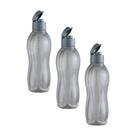 Kit 3 Garrafas de Água Tupperware Eco Tupper Chumbo 1L