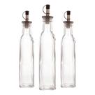 Kit 3 Garrafas para Azeite De Vidro com Tampa Lyor 270ml