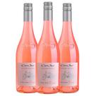 Kit 3 Garrafas Vinho Rosé Cono Sur Bicicleta Pinot Noir Rosé 750ml