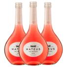 Kit 3 Garrafas Vinho Rosé Mateus 750ml