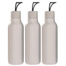 Kit 3 Garrafinhas De Água Squeeze 700ml Bpa Free Escritório