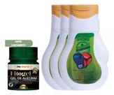 kIT 3 Gel de arnica NOCAUTEADOR para dor no corpo + Fitogel Alecrim 100g