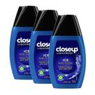 Kit 3 Gel Dental Close Up Liquifresh Ice 100g