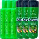 Kit 3 Gel Detonador com 21 Ervas + 3 Gel Massageador Multi Ervas Arnica Alecrim Mastruz