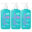 Kit 3 Gel Limpeza Facial Hater Oleosidade 240ml Labotrat
