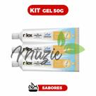 Kit 3 Gel Lubrificante Íntimo Rilex 50 g Sabor Leite Condensado