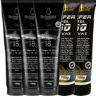 Kit 3 Gel Massageador Cartilagem de Tubarão Com 18 Ervas 150g + 2 Super Gel 30 Ervas 150g