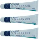 Kit 3 Gel Pomada P/ Hidratação Proteção Queimaduras Pele 30g