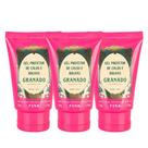 Kit 3 Gel Protetor de Calos e Bolhas para Pés Granado Pink 45g