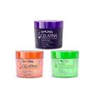 Kit 3 gelatina hidratante capilar 3x300g - love potion