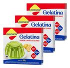 Kit 3 Gelatina Zero Açúcar Limão Siciliano 10g Lowçucar
