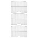 Kit 3 Grade Prateleira Geladeira Refrigerador Aramada Mabe Dako Remb480 40x56cm