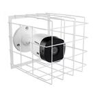 Kit 3 Grades Proteção Câmeras Segurança Aço Protetor Externo Cor Branco Kit 3 Grades Proteção Câmeras Segurança Aço Protetor Externo Cor Branco