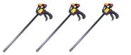 Kit 3 Grampo Sargento Aperto Rápido 600mm 24 Pol. Marcenaria