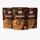Kit 3 Granola Cacau WS NATURAIS c/ Choc Meio Amargo 250g