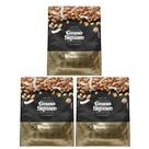 Kit 3 Granola Premium Tradicional Com Gergelim, Castanhas de Caju Pará e Amendoas, Nozes GranoSquare 400g