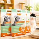 Kit 3 Granulado Higienico Gato Tofu Natural 6kg Ecologico